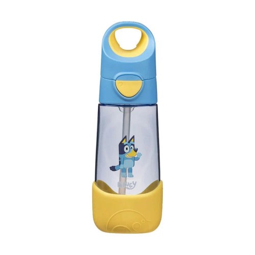 B.Box Tritan Straw Drink Bottle 450ml ( Bluey ) B.Box Tritan Straw Drink Bottle 450ml ( Bluey )