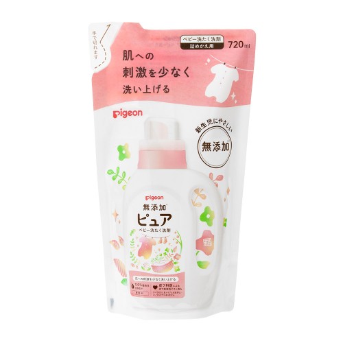 Pigeon Pure Baby Laundry Detergent Refill Pack 720ML Pigeon Pure Baby Laundry Detergent Refill Pack 720ML