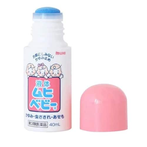 Muhi Liquid Baby Anti-itch Stop Rash Of Insect Bites 40ml Muhi Liquid Baby Anti-itch Stop Rash Of Insect Bites 40ml