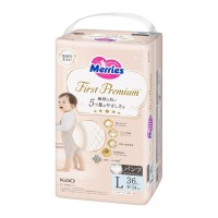 Japan KAO Merries First Premium Nappy Pants L 9-14kg 36pcs