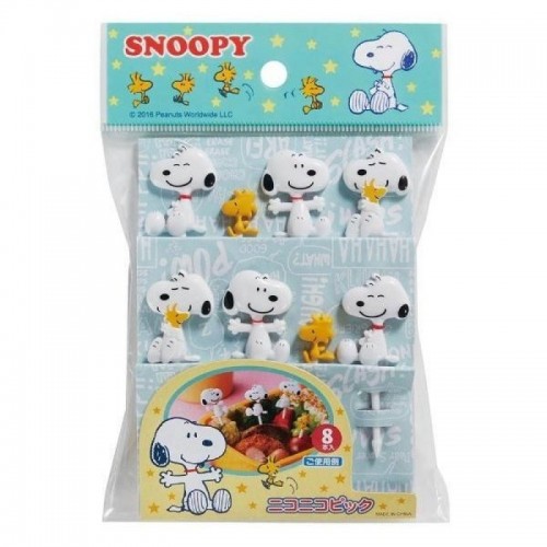 Japan Mama's Assist Lunch Box Food Picks  8pcs(Snoopy) Japan Mama's Assist Lunch Box Food Picks  8pcs(Snoopy)