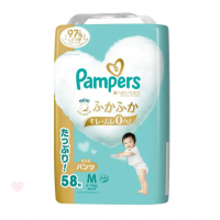 Japan Pampers Premium Nappy Pants M 58pcs (6-12KG)