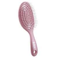 Lasen 3D Flexi-Control Detangling Brush (Pink)