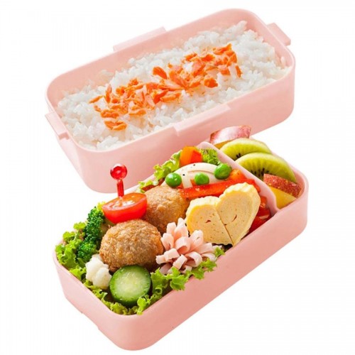 Skater Antibacterial 2 Tier Lunch Box 600mL (Kuromi) Skater Antibacterial 2 Tier Lunch Box 600mL (Kuromi)