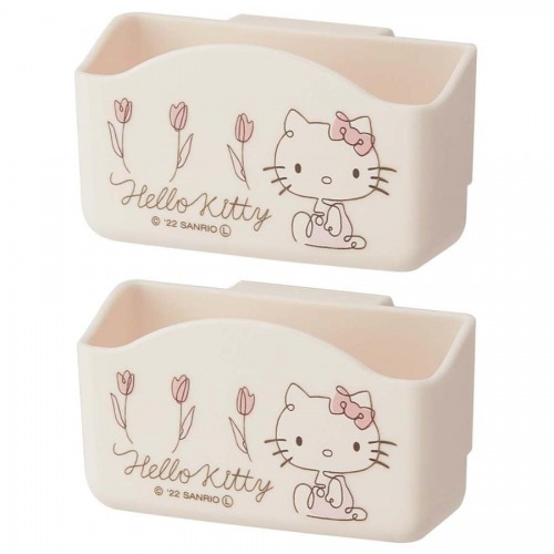 Skater Fridge Door Shelf Clip on Basket (Hello Kitty) Skater Fridge Door Shelf Clip on Basket (Hello Kitty)