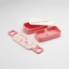 Skater Antibacterial 2 Tier Lunch Box With Chopsticks 600ml (Hello Kitty)