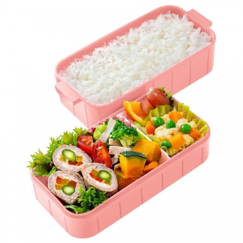 Skater Antibacterial 2 Tier Lunch Box With Chopsticks 600ml (Hello Kitty)