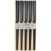 Japan SUNLIFE Antibacterial Hexagon Chopsticks 5 Pairs (Black)  Japan SUNLIFE Antibacterial Hexagon Chopsticks 5 Pairs (Black)