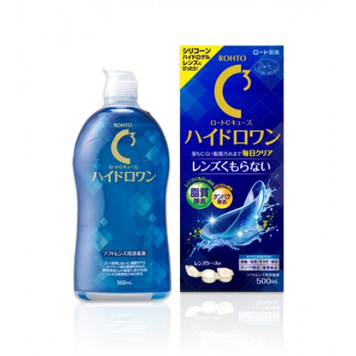 ROHTO Multi-Purpose Contact Lenses Solution 500ml+ Lens Case (Extra Protein Remove) ROHTO Multi-Purpose Contact Lenses Solution 500ml+ Lens Case (Extra Protein Remove)