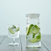 HARIO High Heat Resistant Glass Jug 700ml(White) HARIO High Heat Resistant Glass Jug 700ml(White)
