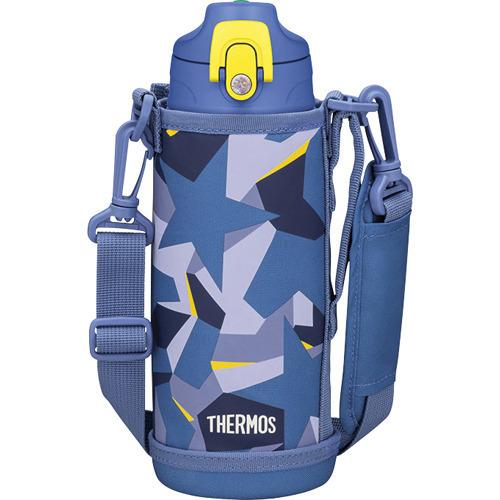 Thermos 2-Way Stainless Steel Vacuum Insulated Water Bottle 800ml(Blue Camouflage) Thermos 2-Way Stainless Steel Vacuum Insulated Water Bottle 800ml(Blue Camouflage)
