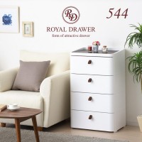 Made in Japan SQU Royal 4-Drawer Storage (Pick Up At Store Only)