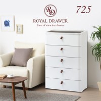 Made in Japan SQU Royal 5-Drawer Extra Wide Storage (Pick Up At Store Only)