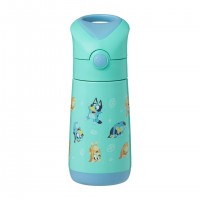 B.BOX Insulated Straw Drink Bottle 350ml Bluey S2