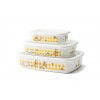 Fuji Enamel Storage Container With Lid Set of 3 (Winnie the Pooh) Fuji Enamel Storage Container With Lid Set of 3 (Winnie the Pooh)