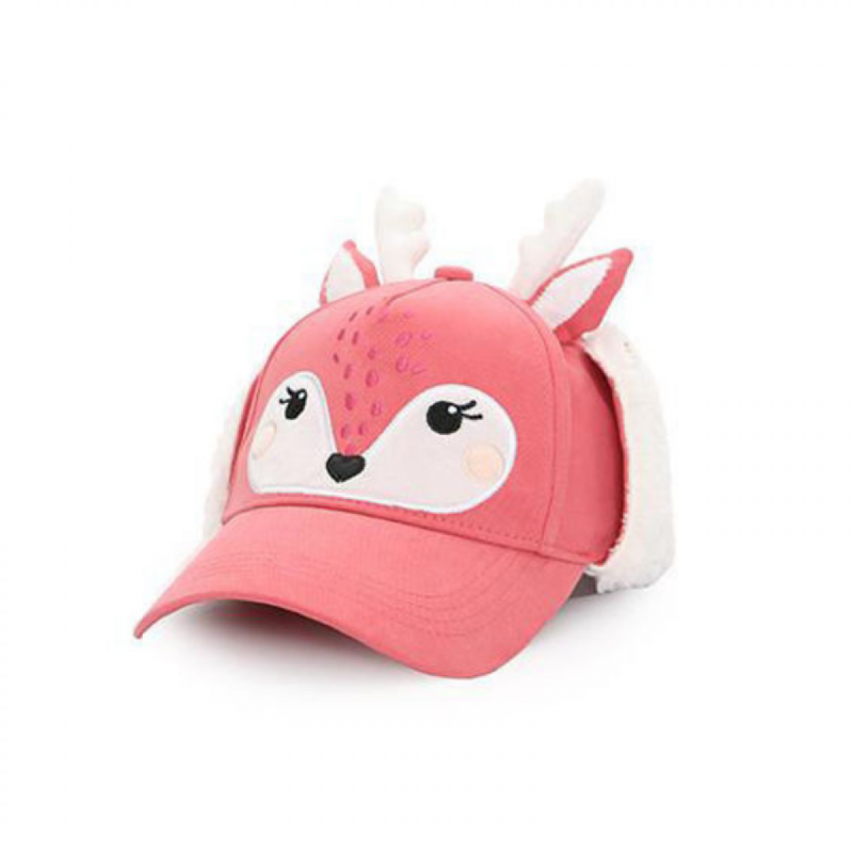 Flapjackkids儿童3D防晒立体棒球帽（小鹿/M 2-4岁）