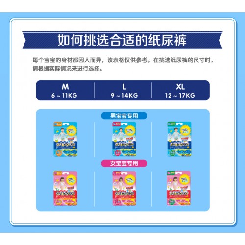 Japan GOO.N Swimming Pants Boy Size L (9~14kg) 5pcs Buy One Get One Free Japan GOO.N Swimming Pants Boy Size L (9~14kg) 5pcs Buy One Get One Free