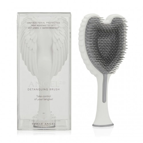 Tangle Angel Detangling Hair Brush Cherub 2.0 For Kids/Matte White