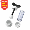 Japan SHIMOMURA KIHAN Garlic Press（Black）Buy One Get One Free