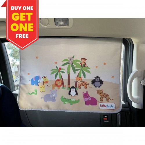 NZ Little Shades Magnetic Curtain (Wildlife) 50cm*70cm  Buy One Get One Free