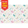 NZ Little Shades Window Shades SPF 60+ (Rainbow Unicorns) Buy One Get One Free