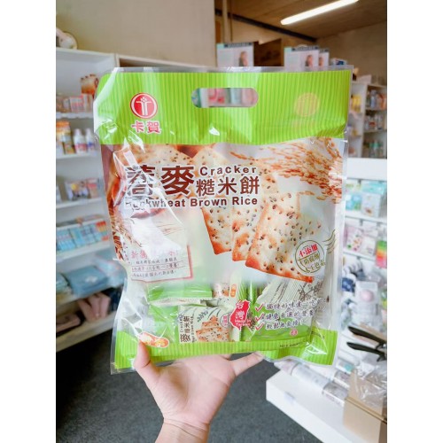 Taiwan KaHo Vegan Buckwheat Brown Rice Cracker 300g Taiwan KaHo Vegan Buckwheat Brown Rice Cracker 300g