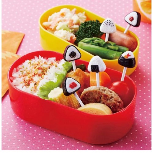 Japan Mama's Assist Lunch Box Food Picks 6pcs(Rice Ball) Japan Mama's Assist Lunch Box Food Picks 6pcs(Rice Ball)