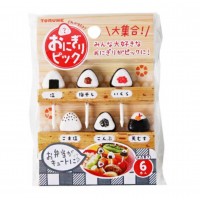 Japan Mama's Assist Lunch Box Food Picks 6pcs（Rice Ball）