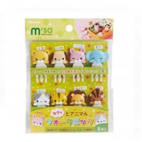 Japan Mama's Assist Lunch Box Food Picks 8pcs（Animals）