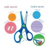 Japan Kutsuwa Right-hand Safety Scissors(Blue) Japan Kutsuwa Right-hand Safety Scissors(Blue)