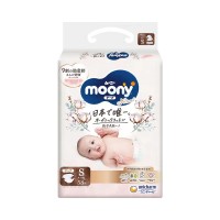Japan Moony Natural Organic Cotton Nappy Tape S 58pcs (4-8kg)