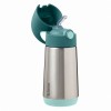 B.BOX Insulated Straw Drink Bottle 350ml Emerald Forest B.BOX Insulated Straw Drink Bottle 350ml Emerald Forest