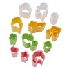 Made In Japan Lunchbox Ham/Cheese/Egg/Cookie Cutter 12pcs Made In Japan Lunchbox Ham/Cheese/Egg/Cookie Cutter 12pcs
