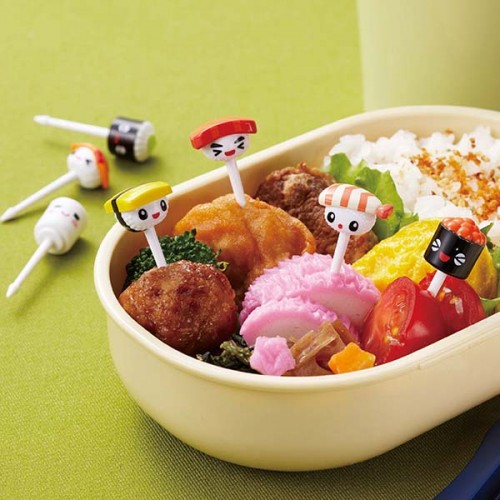 Japan Mama's Assist Lunch Box Food Picks  7pcs(Sushi) Japan Mama's Assist Lunch Box Food Picks  7pcs(Sushi)