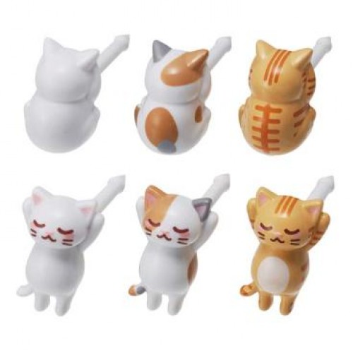 Japan Mama's Assist Lunch Box Food Picks 6pcs(Napping Cat) Japan Mama's Assist Lunch Box Food Picks 6pcs(Napping Cat)