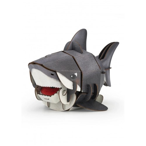 mierEdu Build 'n' Sound 3D Puzzle - Shark mierEdu Build 'n' Sound 3D Puzzle - Shark