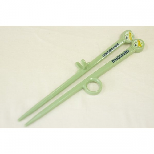 Skater Right-Hand Chopsticks (Dinosaur) 