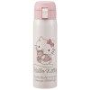 Skater Stainless Steel Vacuum Insulated Straw Drink Bottle 480ml (Hello KItty)