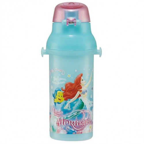 Skater Antibacterial Kid Water Bottle With Strap 480ml  (Ariel)
