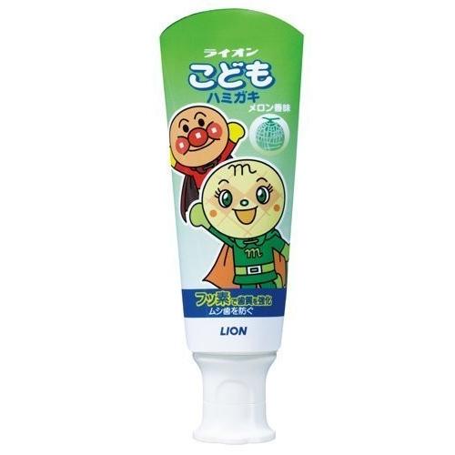 LION Anpanman Edition Kids Toothpaste Melon Flavor 40g