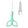 MIDDIA Ceramic Baby Food Scissors (Blue)