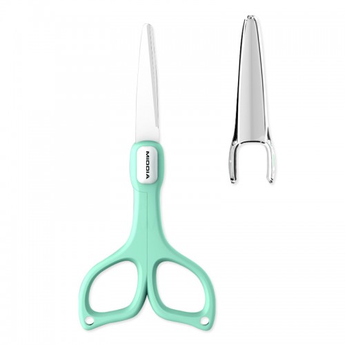 MIDDIA Ceramic Baby Food Scissors (Blue)