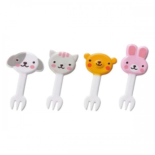 Japan Mama's Assist Lunch Box Food Picks  8pcs(Happy Animal) Japan Mama's Assist Lunch Box Food Picks  8pcs(Happy Animal)