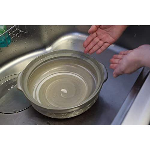 Japan Kyoto Katsugu Clay Pot (size 6)  Made in Japan