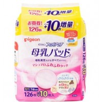 Japan Pigeon Disposable Breast Pads Fit Up 126pcs