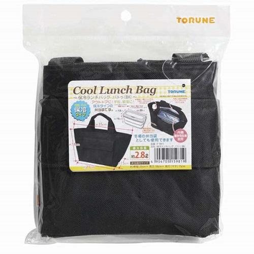 Japan TORUNE Insulated Lunch Bag(Black) Japan TORUNE Insulated Lunch Bag(Black)