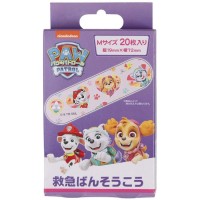 SKATER Band Aid Plasters M 20pc（ Pink Paw Patrol ）