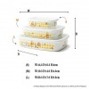 Fuji Enamel Storage Container With Lid Set of 3 (Winnie the Pooh) Fuji Enamel Storage Container With Lid Set of 3 (Winnie the Pooh)