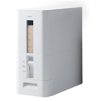 ASVEL Push Type Rice Storage Container 12kg (White)