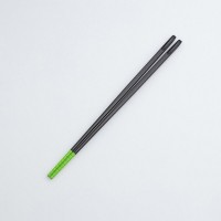 Japan Suncraft Silicone Head Cooking Chopsticks (Black) 30.5cm